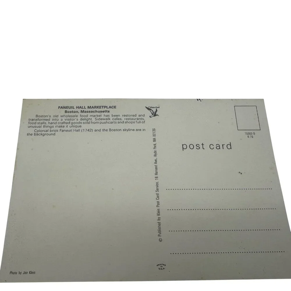 Klein Post Card Service this vintage
